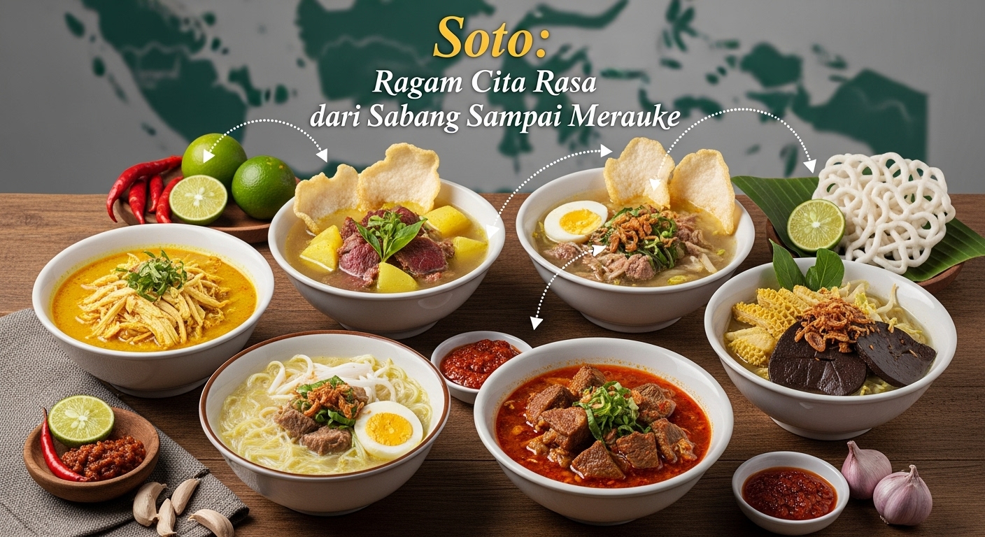 Soto: Ragam Cita Rasa dari Sabang Sampai Merauke